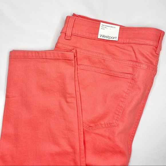 Westport Denim - NWT Westport Ankle Jeans Coral Pink
